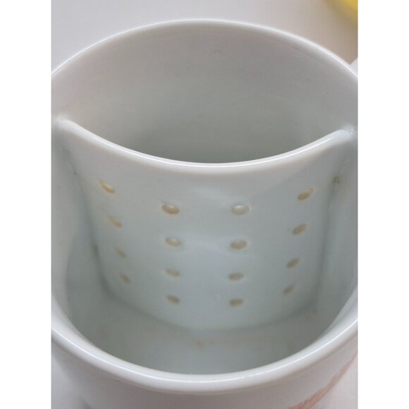 Hsus Root To Health 35th Anniversary Ginseng Ceramic Mug With Lid & Strainer - Picture 3 of 9